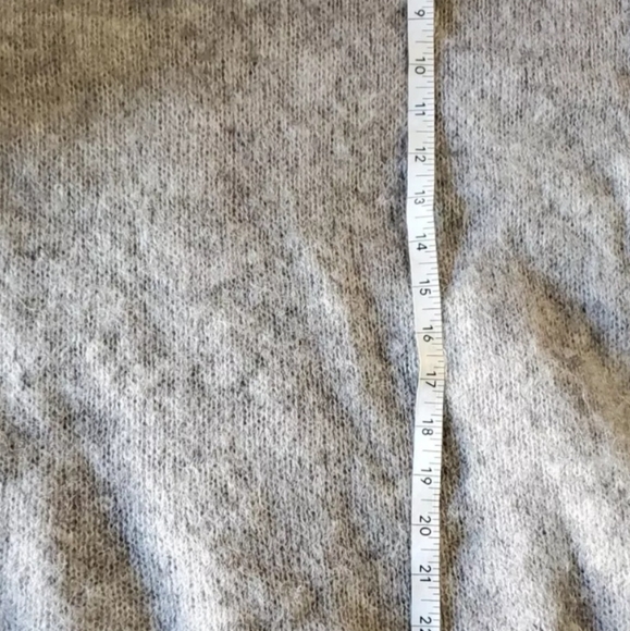 Free People Women's Angelic Pullover Gray Oversized Alpaca 87% Small - Picture 8 of 8